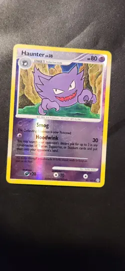 Pokemon TCG Haunter Stormfront Reverse Holo Rare Card 40/100 - Image 1