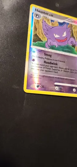 Pokemon TCG Haunter Stormfront Reverse Holo Rare Card 40/100 - Image 3