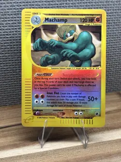 Machamp Pokemon Card Holo Foil 16/165 Great Condition - Image 1