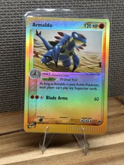 Armaldo Pokemon Card Holo Foil 1/100 Great Condition - Image 3