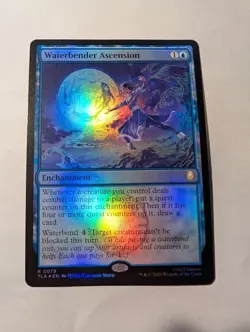 FOIL WATERBENDER ASCENSION x1 mtg NM The Last Airbender 1 Rare - Image 1