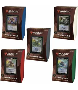 MTG Strixhaven School of Mages Commander Deck Set Of 5 - Factory Sealed - Image 1