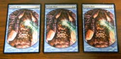 MTG Player Rewards Textless Full Art Psionic Blast x3 Light Play - Excellent - Image 1