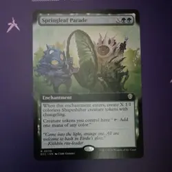 Magic the Gathering-Lorwyn Eclipsed/Springleaf Parade 39 -Extended Art Commander - Image 1