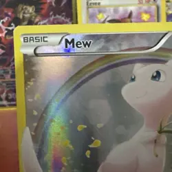 Pokemon Mew TCG XY110 Holo Black Star Promo Full Art 2016 - Image 2