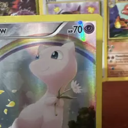 Pokemon Mew TCG XY110 Holo Black Star Promo Full Art 2016 - Image 3