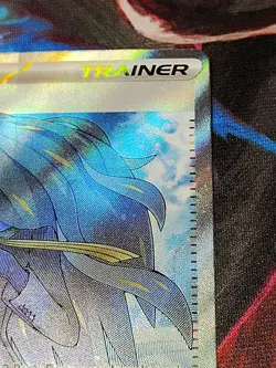Geeta Holo Full Art Ultra Rare Trainer 218/197 Pokemon TCG Obsidian Flames - Image 3