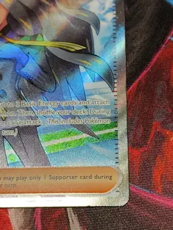 Geeta Holo Full Art Ultra Rare Trainer 218/197 Pokemon TCG Obsidian Flames - Image 4