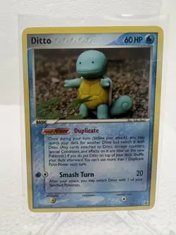 Pokemon TCG Ditto (Squirtle) 40/113 Delta Species NON HOLO MP - Image 1