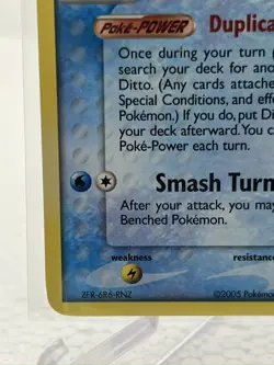 Pokemon TCG Ditto (Squirtle) 40/113 Delta Species NON HOLO MP - Image 5