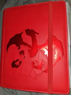 NEW Pokemon Premium Ultra-Pro Red Charizard Binder, Holds Up To 360 Cards - Image 1