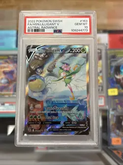 Pokemon Hisuian Lilligant V 163/189 Astral Radiance Alt Art Ultra Rare - PSA 10 - Image 1
