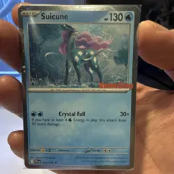 Pokemon Suicune GameStop Promo Stamped Holo Rare 026/094 Phantasmal Flames - Image 1