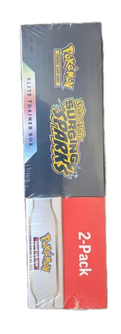 Pokemon TCG Surging Sparks ETB with Booster Bundle Costco 2-Pack - Image 2