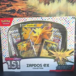 Pokemon Zapdos EX Collection Box Scarlet & Violet 151 - Image 1