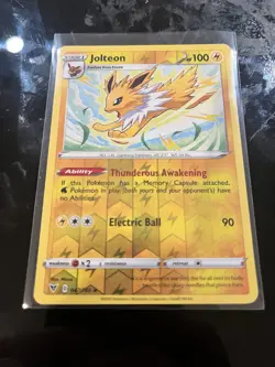 Jolteon Reverse Holo - Sword & Shield Vivid Voltage 047/185 2020 NM Pokemon - Image 2