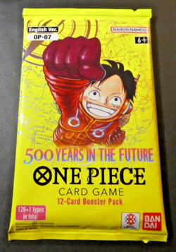 One Piece 500 Years in the Future Booster OP07 Card Sealed Pack English Carte - Image 1