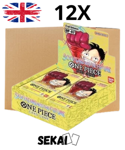ONE PIECE OP07 500 YEARS INTO THE FUTURE SEALED CASE ENGLISH 12BOOSTER BOX OP-07 - Image 1
