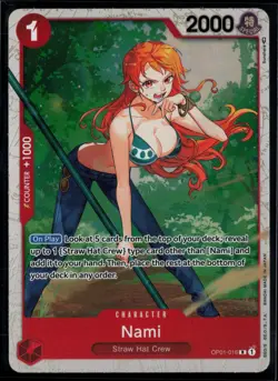 Nami - OP01-016 (Ultra Deck: The Three Captains) OP01-016 One Piece - Image 1