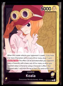 One Piece Legacy of The Master Koala Leader OP 12-081 - Image 1