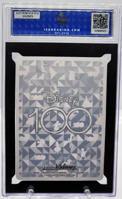 2023 Weiss Schwarz Mickey And Minnie #70 Disney 100 Years of Wonder ISA 10 - Image 2