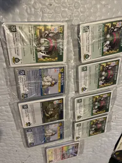 9x MAPLESTORY Trading Card Maple Story Series 1 2007 Lot 9 Green Trixter Yeti - Image 3