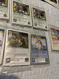 9x MAPLESTORY Trading Card Maple Story Series 1 2007 Lot 9 Green Trixter Yeti - Image 5