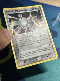 Holon's Magnemite EX Delta Species 70/113 Reverse Holo Stamped Pokemon Card HP - Image 4