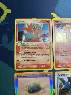 Ex Delta Species Stamped Set Era Mixed Reverse Holo Rares 4 Pokemon Card Lot DMG - Image 2