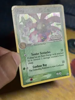 Lileep 56/92 Stamped Reverse Holo Card EX Legend Maker 2006 Pokemon Card MP - Image 4