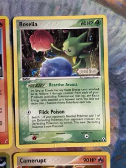 Vintage Wotc Ex Era Stamped Gen 3 Mixed Reverse Holo Foil 4 Pokemon Card Lot HP - Image 3