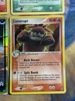 Vintage Wotc Ex Era Stamped Gen 3 Mixed Reverse Holo Foil 4 Pokemon Card Lot HP - Image 4
