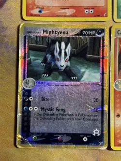 Vintage Wotc Ex Era Stamped Gen 3 Mixed Reverse Holo Foil 4 Pokemon Card Lot HP - Image 5