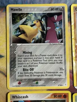 Ex Delta Species Stamped Set Era Mixed Reverse Holo Rares 4 Pokemon Card Lot DMG - Image 2