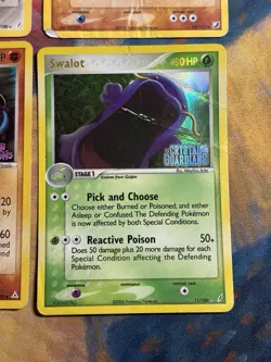 Ex Delta Species Stamped Set Era Mixed Reverse Holo Rares 4 Pokemon Card Lot DMG - Image 4