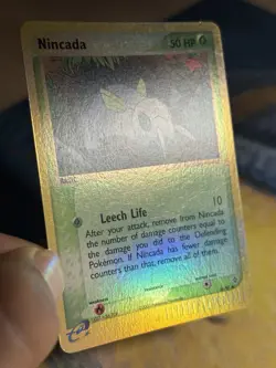 Nincada Ex Dragon Set 68/97 Reverse Holo Foil E Series Pokemon Card LP NM - Image 4