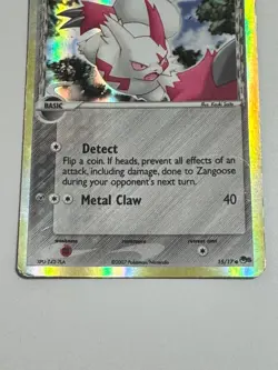 Zangoose Delta Species Pokemon Card - Lightly Used, Good Condition! - Image 3