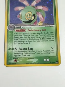 Cradily Pokemon Card (2007) - Lightly Used, Good Condition! - Image 3
