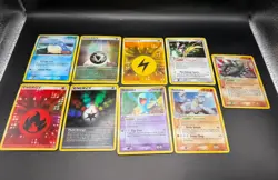 Lot of 9 Holo Pokemon Cards - 2007 EX Power Keepers - Image 1