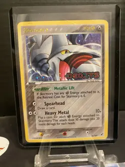 Skarmory Reverse Holo 26/107 EX Deoxys Stamped Rare Pokemon 2005 Card HP - Image 4