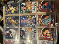 45 Cracked Ice Holo Pokemon Christmas Cards 2024 NM! Peru Non TCG - Image 3