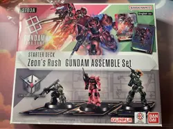 Bandai Gundam Card Game Assemble Starter Set - Zeon's Rush (ST03A) NIB English - Image 1