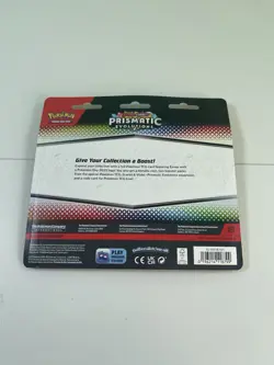 Pokemon Prismatic Evolutions 2-Pack Blister w/ 2025 Eevee Pokemon Day Promo Card - Image 3