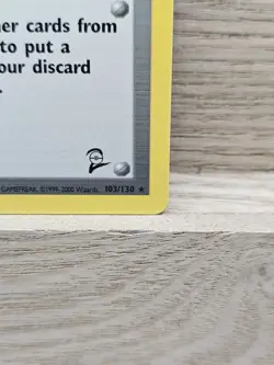 Item Finder 103/130 Base Set 2 Pokemon Card TCG Normal Rare (125) - Image 4