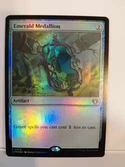 Emerald Medallion Commander Masters Foil - Image 1