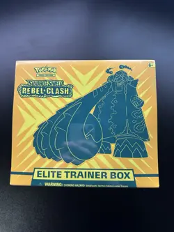 Pokemon Sword & Shield Rebel Clash Elite Trainer Box - Image 1