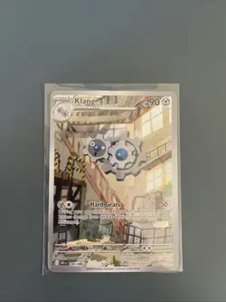 Pokemon Klang 140/086 SV Black Bolt Holo Card NM Condition - Image 1