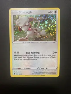 Smeargle Holo 15/15 McDonalds Pokemon 2022 Pack Fresh - Image 1