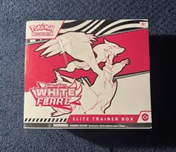 Pokemon TCG Scarlet Violet White Flare Elite Trainer Box (ETB) Sealed - Image 1