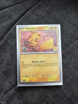 Pikachu Pokemon Day 2026 Stamp Promo Card 30th Anniversary - Image 1